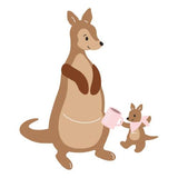 Spellbinders - Kanga & Roo Characters Etched Dies with Simple Stories