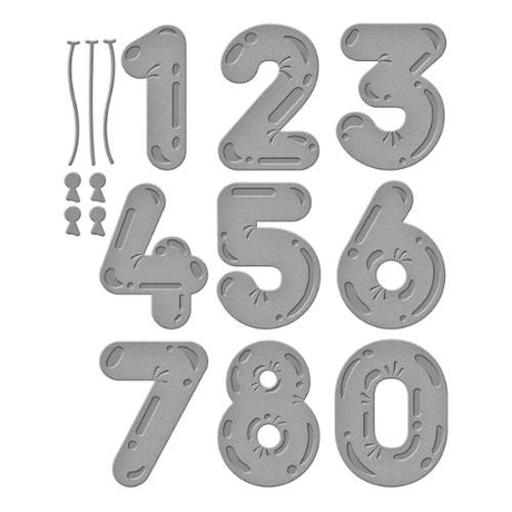 Spellbinders - Birthday Balloons Etched Dies