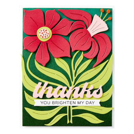 Spellbinders - Fresh Picked Daffodils Etched Dies
