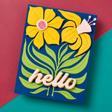 Spellbinders - Fresh Picked Daffodils Etched Dies
