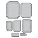Spellbinders - Emerald Cut Labels and Tag Etched Dies