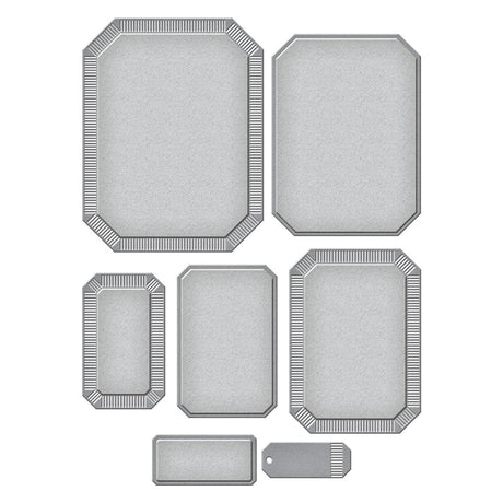 Spellbinders - Emerald Cut Labels and Tag Etched Dies