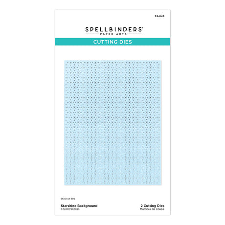 Spellbinders - Starshine Background Etched Dies