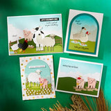 Spellbinders - Perfect Touch Arches Etched Dies from the On the Farm Collection