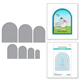 Spellbinders - Perfect Touch Arches Etched Dies from the On the Farm Collection