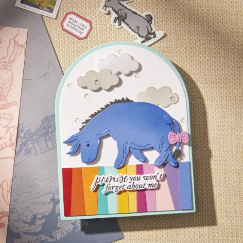 Spellbinders - Tigger & Eeyore Etched Dies from the Say Cheese Classic Pooh Collection in Collaboration with Simple Stories