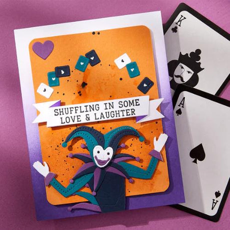 Spellbinders - Wild Joker Etched Dies from the Wild Joker by Jaycee Gaspar