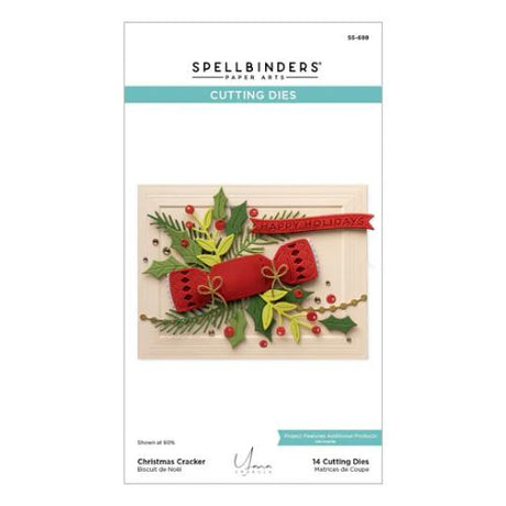 Spellbinders - Christmas Cracker Etched Dies from the City Holiday Collection by Yana Smakula