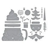 Spellbinders - Cocoa Wonderland Etched Dies from the Wonderland Collection