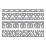 Spellbinders - Classic Mouse Borders Etched Dies from the Say Cheese Classic Mouse Collection