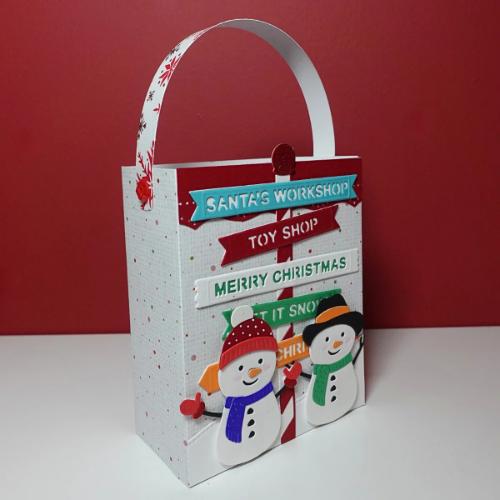 Spellbinders - North Pole Sentiments Etched Dies by Simon Hurley