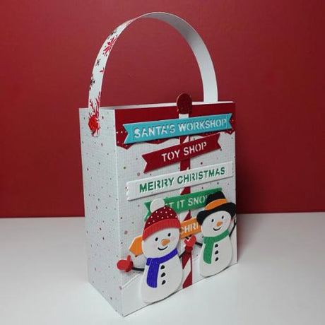 Spellbinders - North Pole Sentiments Etched Dies by Simon Hurley
