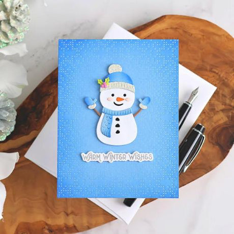 Spellbinders - North Pole Sentiments Etched Dies by Simon Hurley