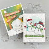 Spellbinders - North Pole Sentiments Etched Dies by Simon Hurley
