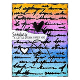 Spellbinders - Deckled Edge Script Etched Dies from the Beautifully Imperfect Collection