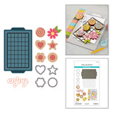 Spellbinders Cool It Cookie Rack Etched Dies by Tina Smith