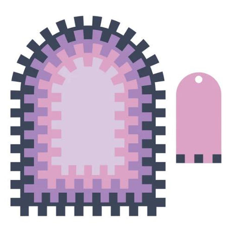 Spellbinders - Color Block Accent Arches Die Set