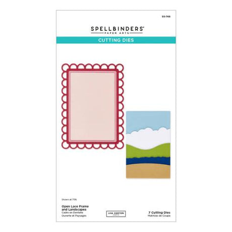 Spellbinders - Open Lace Frame Dies