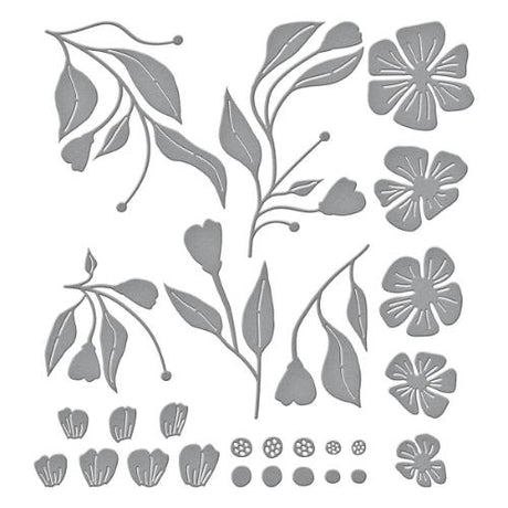 Spellbinders - Fresh Picked Buttercups Etched Dies