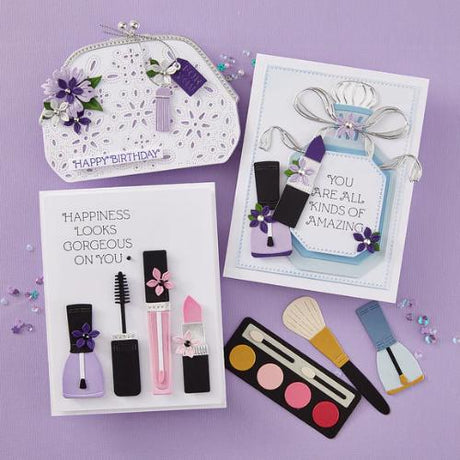 Spellbinders - Gorgeous You Makeup Etched Dies from the Gorgeous You Collection
