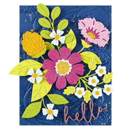 Spellbinders - Vivid Blooms Etched Dies from the Vivid Expressions Collection