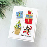 Spellbinders - Christmas Rocking Chair Etched Dies from the Country Christmas Collection by Annie Williams