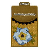 Spellbinders - Essential Envelope Every Day Add-Ons Etched Dies from the Tabbed Classics Collection by Wendy Vecchi