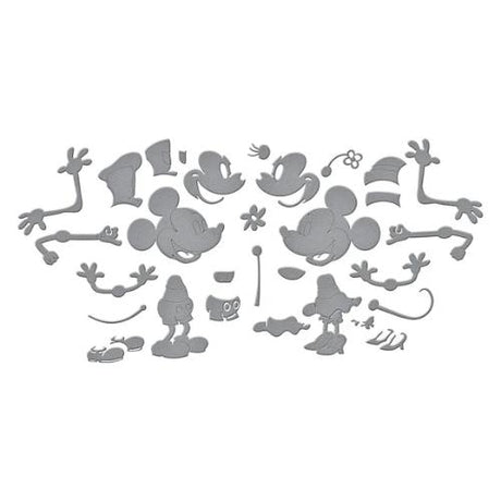 Spellbinders - Steamboat Willie Duo Etched Dies