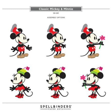 Spellbinders - Steamboat Willie Duo Etched Dies