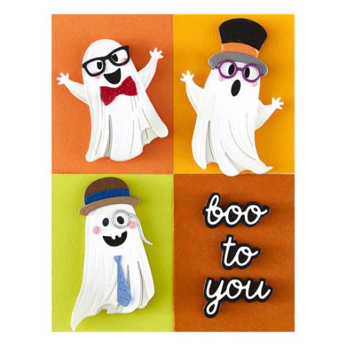 Spellbinders - Boo Crew Etched Dies from the Spooktacular Collection by Simon Hurley
