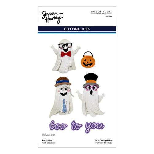 Spellbinders - Boo Crew Etched Dies from the Spooktacular Collection by Simon Hurley