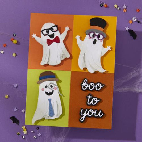 Spellbinders - Boo Crew Etched Dies from the Spooktacular Collection by Simon Hurley