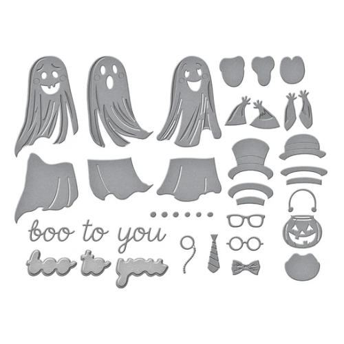 Spellbinders - Boo Crew Etched Dies from the Spooktacular Collection by Simon Hurley
