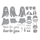 Spellbinders - Boo Crew Etched Dies from the Spooktacular Collection by Simon Hurley