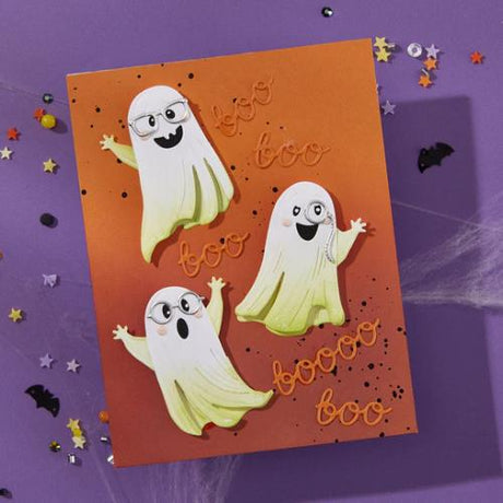 Spellbinders - Boo Crew Etched Dies from the Spooktacular Collection by Simon Hurley