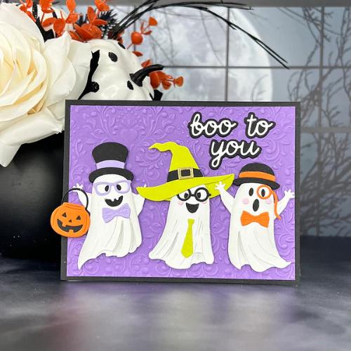 Spellbinders - Boo Crew Etched Dies from the Spooktacular Collection by Simon Hurley