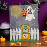 Spellbinders - Boo Crew Etched Dies from the Spooktacular Collection by Simon Hurley