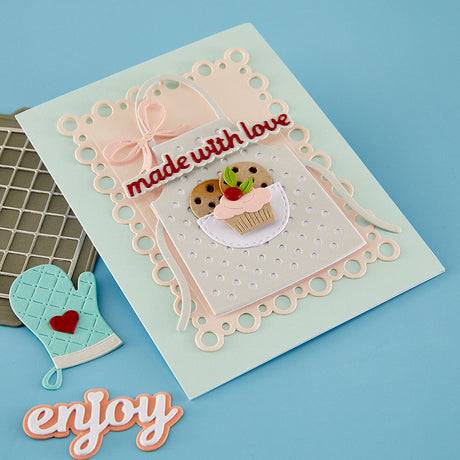 Spellbinders Made With Love Etched Dies by Tina Smith