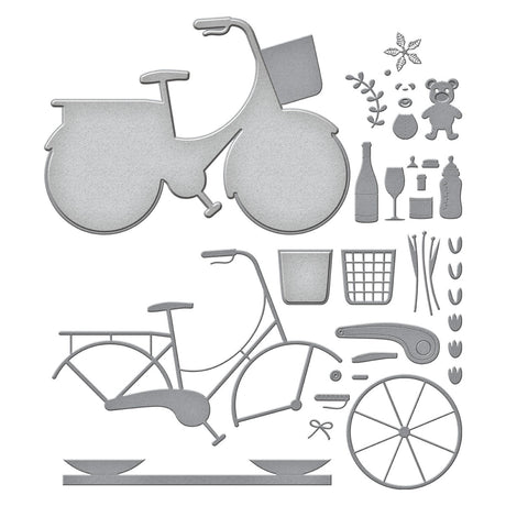Spellbinders - Big Bicycle Etched Dies