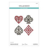 Spellbinders - Kaleidoscope Noble Suits Etched Dies from the Jack of All Trades Collection by Jaycee Gaspar