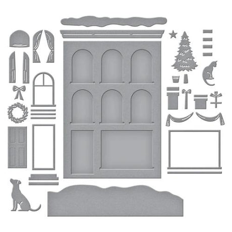 Spellbinders - City Holiday Etched Dies from the City Holiday Collection by Yana Smakula