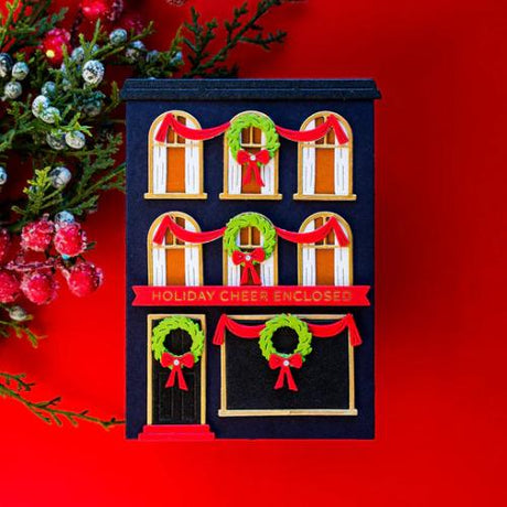 Spellbinders - City Holiday Etched Dies from the City Holiday Collection by Yana Smakula