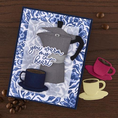 Hero Arts - Color Layering Delft Floral Stencils