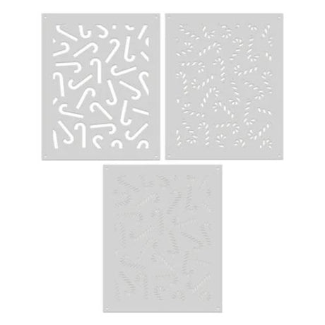 Hero Arts - Candy Cane Toss Up Stencil from the Candy Cane Season Collection