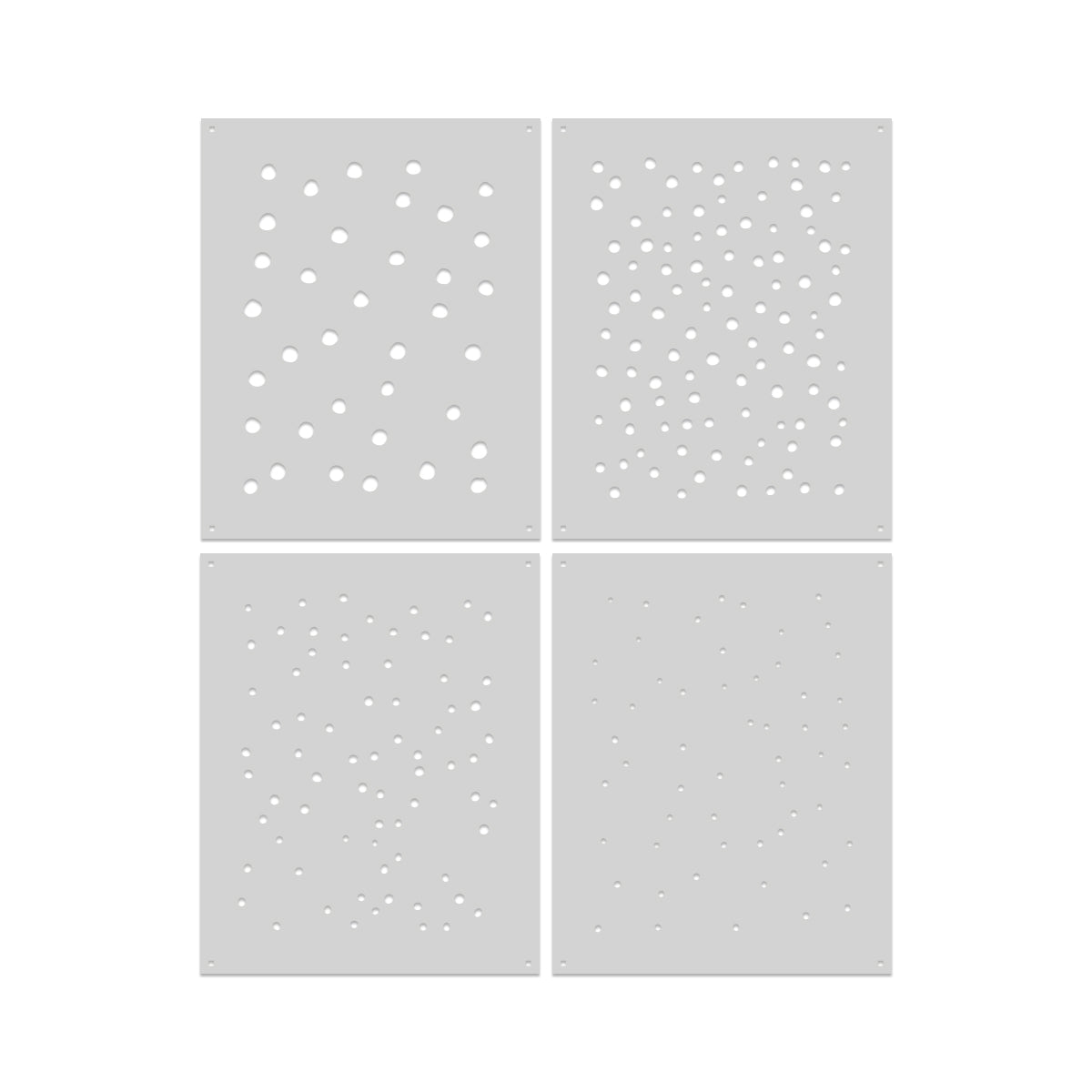 Hero Arts Confetti Layering Stencil Set