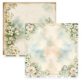 Scrap Boys Flowers Melody 6x6 Inch Paper Pad (SB-FLME-09)