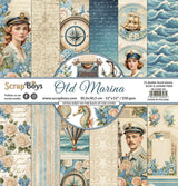 ScrapBoys Old Marina 12x12 Inch Paper Pad - Postage as per actual