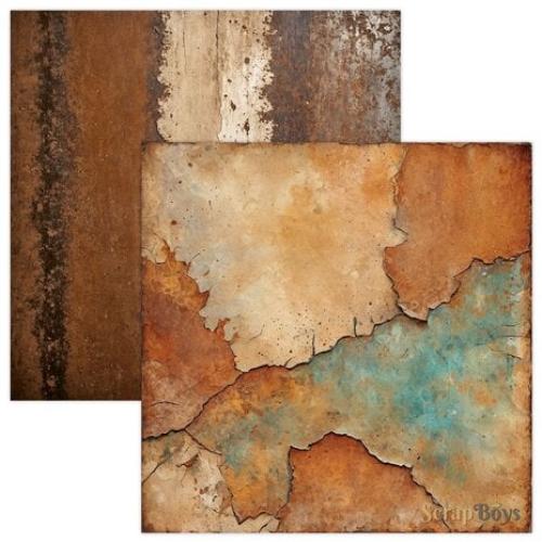 ScrapBoys Rusty Pack 12x12 Inch Paper Pad (SB-RUPA-08) - Postage as per Actual