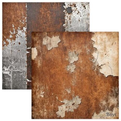 ScrapBoys Rusty Pack 12x12 Inch Paper Pad (SB-RUPA-08) - Postage as per Actual