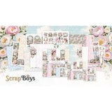 ScrapBoys Sweet Peonies 12x12 Inch Paper Pad (SB-SWPE-08) - Postage as per Actual